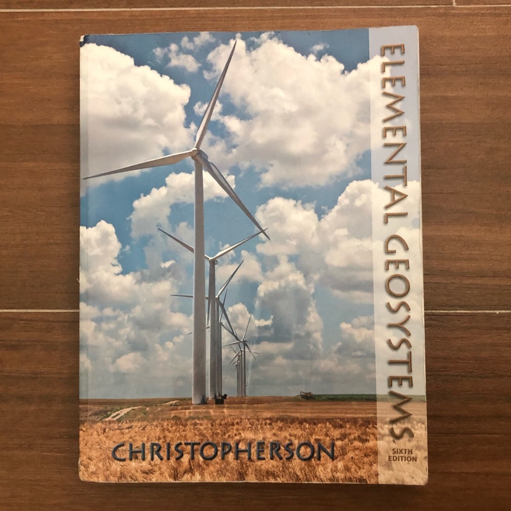 Elemental Geosystems Pearson textbook